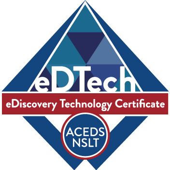 ediscovery technology badge
